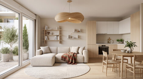 Programme immobilier neuf ATHENA - Béziers : Appartements studio–T4 avec terrasses, parkings privatifs et proximité gare (34500) - Référence : 14534