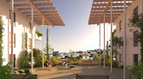 Programme immobilier neuf POLY GARDEN - Béziers cadre de vie moderne à proximité du Polygone (34500) - Référence : 12221