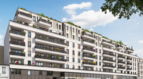 Programme immobilier neuf Les Balcons de Zola - Bezons : appartements neufs du 2 au 4 pièces à 650m du Tram 2 (95870) - Référence : 15316