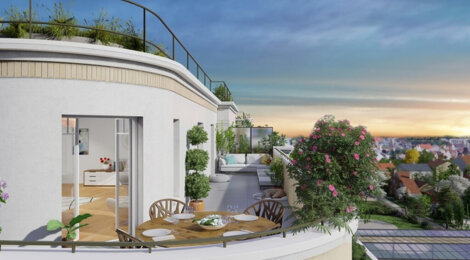 Programme immobilier neuf LES JARDINS ALBERT 1ER -  Bezons : appartements neufs du studio au 5 pièces à 32 min de la Défense (95870) - Référence : 15335