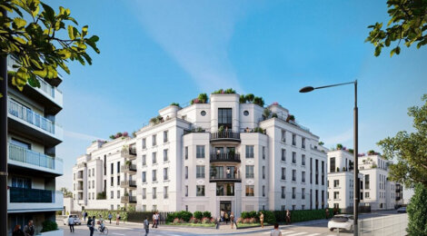 Programme immobilier neuf LES JARDINS ALBERT 1ER -  Bezons : appartements neufs du studio au 5 pièces à 32 min de la Défense (95870) - Référence : 15335