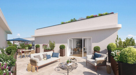 Programme immobilier neuf Square Art Déco - Bezons : Appartements T2–T4 avec terrasses, balcons et proximité La Défense (95870) - Référence : 17171