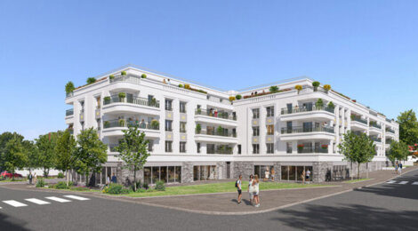 Programme immobilier neuf L'Angle des Arts - Bezons résidence paysagère à deux pas des transports (95870) - Référence : 17672