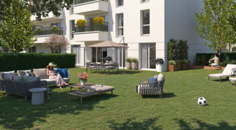 Programme immobilier neuf L'Angle des Arts - Bezons résidence paysagère à deux pas des transports (95870) - Référence : 17672