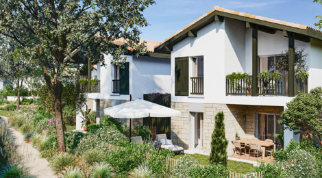 Programme immobilier neuf Domaine de l'aura - Bidart proche des plages de l’Uhabia (64210) - Référence : 12784