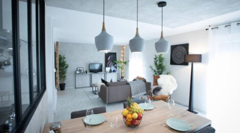 Programme immobilier neuf LES CARRÉS ROSALIA - Biesheim : Appartements duplex avec jardins, garages et chauffage individuel à 800 mètres du centre-ville (68600) - Référence : 4499
