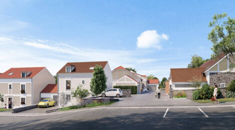 Programme immobilier neuf LE CLOS DES CHATAIGNIERS - Bièvre proche de Versailles (91570) - Référence : 8489
