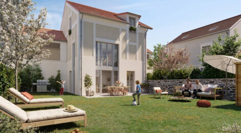 Programme immobilier neuf LE CLOS DES CHATAIGNIERS - Bièvre proche de Versailles (91570) - Référence : 8489
