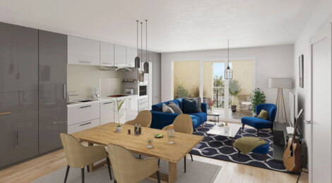 Programme immobilier neuf Boïos - Biganos : appartements neufs du studio au 4 pièces proche de la gare (33380) - Référence : 14912
