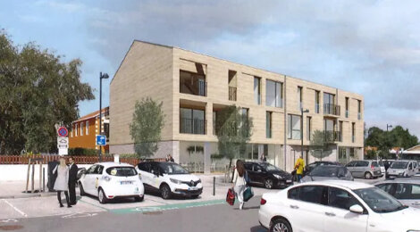Programme immobilier neuf Boïos - Biganos : appartements neufs du studio au 4 pièces proche de la gare (33380) - Référence : 14912