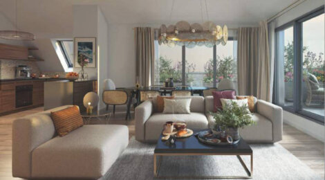 Programme immobilier neuf Le B - Bihorel : appartements neufs du 2 au 4 pièces proche Square René Tamarelle (76420) - Référence : 15565