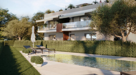 Programme immobilier neuf LES TERRASSES DU VERGERS - Biot à quelques pas du coeur historique (06410) - Référence : 17074