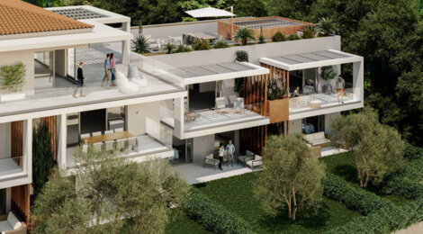 Programme immobilier neuf LES TERRASSES DU VERGERS - Biot à quelques pas du coeur historique (06410) - Référence : 17074