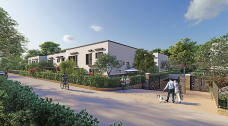 Programme immobilier neuf L ECRIN - Biot duplex aux abords de la Valmasque (06410) - Référence : 13268