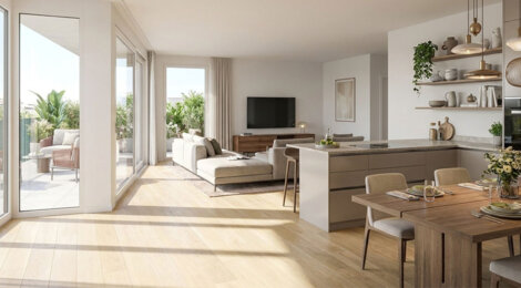 Programme immobilier neuf VILLA CAPALYA - Biscarrosse à 12 min océan résidence moderne entre lac et forêt (40600) - Référence : 17196
