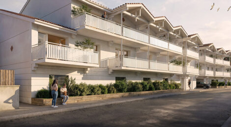 Programme immobilier neuf L'Orada - Biscarrosse à deux pas du centre ville (40600) - Référence : 13798