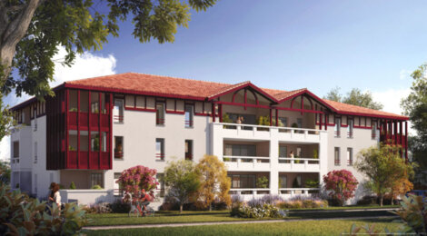 Programme immobilier neuf RESIDENCE L'ESSENCIEL - Biscarrosse : appartements neufs T2–T4 à 400 m du château de Montbron (40600) - Référence : 10903