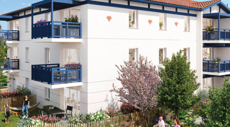 Programme immobilier neuf AZURELIA - Biscarrosse résidence intimiste à 10 min à pied du lac (40600) - Référence : 18508