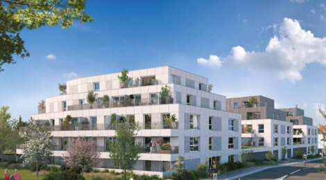 Programme immobilier neuf Les Jardins Sophoras - Bischheim aux portes de Strasbourg (67800) - Référence : 15928