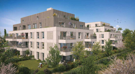 Programme immobilier neuf Les Jardins Sophoras - Bischheim aux portes de Strasbourg (67800) - Référence : 15928