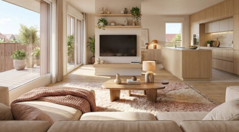 Programme immobilier neuf VILLAS L'ECRIN - Bischoffsheim : appartements neufs du 2 au 4 pièces à 5 min d'Obernai (67870) - Référence : 7870
