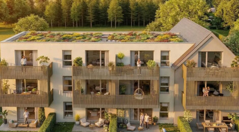 Programme immobilier neuf AURA - Bischwiller entre nature apaisée et vie pratique (67240) - Référence : 16995