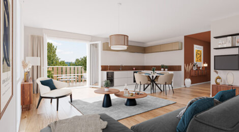 Programme immobilier neuf Parc et Plaisance -  Blain : appartements neufs du 2 au 4 pièces entre canal et centre-ville (44130) - Référence : 15224