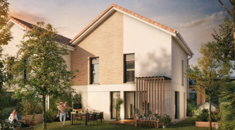 Programme immobilier neuf BELLA VITA - Blanquefort : Appartements studio–T5 et maisons T3–T4 avec terrasses, jardins privatifs et proximité commerces (33290) - Référence : 14708