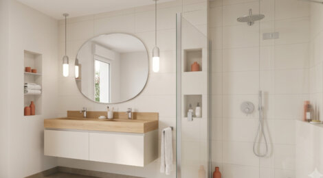 Programme immobilier neuf BELLA VITA - Blanquefort : Appartements studio–T5 et maisons T3–T4 avec terrasses, jardins privatifs et proximité commerces (33290) - Référence : 17795