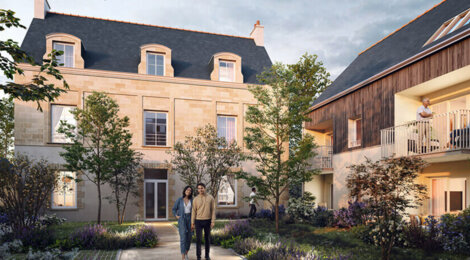 Programme immobilier neuf L'Ecrin des Chartreux - Bléré aux portes  de Tours en 30 min (37150) - Référence : 15321