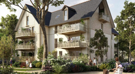 Programme immobilier neuf Le Domaine des Chartreux - Bléré centre-ville à deux pas des bords du Cher (37150) - Référence : 15320