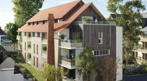 Programme immobilier neuf Le Domaine des Chartreux - Bléré centre-ville à deux pas des bords du Cher (37150) - Référence : 15320