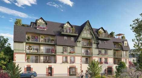 Programme immobilier neuf ÉCRIN DE ROSE - Blonville-sur-Mer à deux pas de la plage (14910) - Référence : 12364