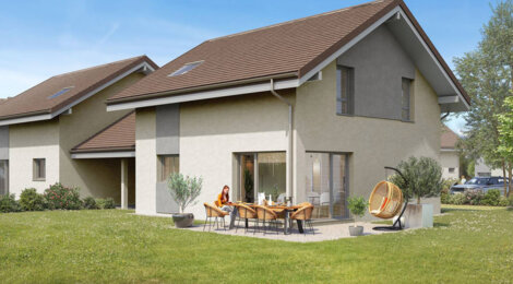 Programme immobilier neuf Le Domaine des Alizés - Bloye proche Annecy entre nature et confort moderne (74150) - Référence : 17130