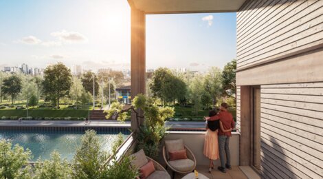 Programme immobilier neuf Les App'arts de l'Ourcq - Bobigny à proximité du canal et des métros 5 et 15 (93000) - Référence : 16645
