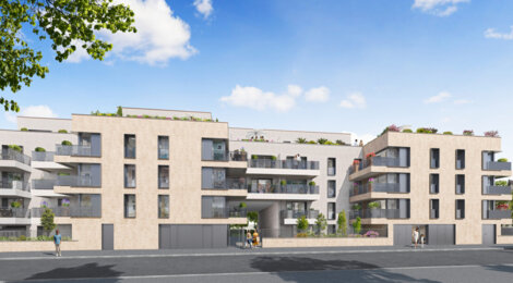 Programme immobilier neuf Les Terrasses d'Aliona - Bobigny : appartements neufs du studio au 5 pièces proche des commodités (93000) - Référence : 18166