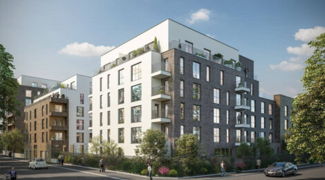 Programme immobilier neuf FLORESSENCE - Bobigny proche tram T1 résidence moderne avec jardin partagé (93000) - Référence : 17101