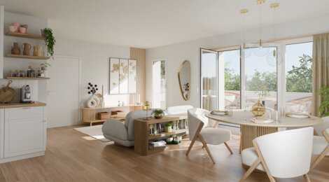 Programme immobilier neuf ESTRELLA - Bobigny résidence neuve proche tram T1 et ligne 15 (93000) - Référence : 17775