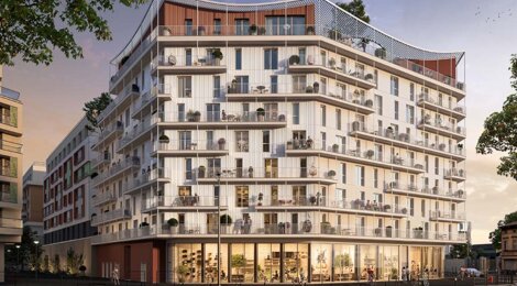 Programme immobilier neuf Hisséo - Bois-Colombes : appartements neufs du studio au 5 pièces à 10 min du métro (92270) - Référence : 7463