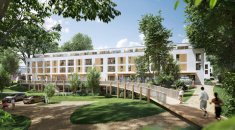 Programme immobilier neuf Espace Sainte-Venise - Bois-Guillaume à deux pas des commodités du quotidien (76230) - Référence : 16237