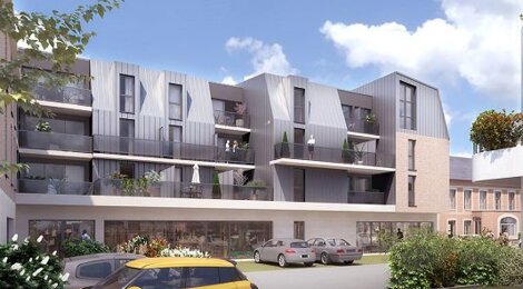 Programme immobilier neuf Le Faubourg Saint Antoine - Bois-Guillaume : appartements neufs au cœur des commerces, confort RE2020 et parking (76230) - Référence : 15653