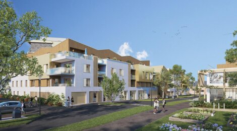 Programme immobilier neuf Le Domaine - Bois-Guillaume : appartements neufs T2–T5 face au parc Andersen (76230) - Référence : 15896