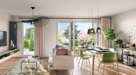 Programme immobilier neuf Les villas d'Orgenoy - Boissise-le-Roi : Maisons T3–T5 avec jardins, stationnements et luminosité naturelle proche d’Orgenoy (77310) - Référence : 5797