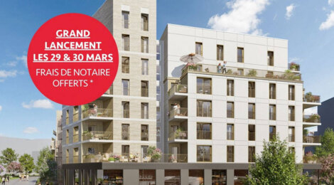 Programme immobilier neuf IRIS - Boissy-Saint-Léger proche RER A quartier de la Charmeraie (94470) - Référence : 16542