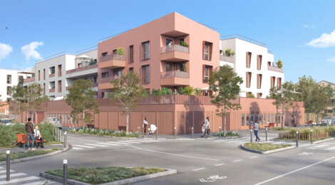 Programme immobilier neuf Carré des Ormes - Bondoufle Grand Parc, des appartements avec extérieur près de Paris (91070) - Référence : 17536