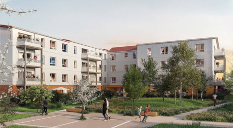 Programme immobilier neuf CARRÉ NOYER - Appartements - Bondoufle proche d’un parc de 12 hectares (91070) - Référence : 16548