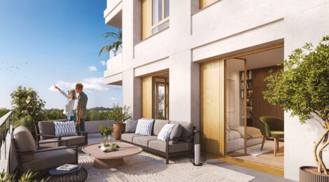 Programme immobilier neuf LES REFLETS DE L'OURCQ - Bondy connectée à 15 min du tramway T1 et de la ligne 15 (93140) - Référence : 16694