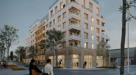 Programme immobilier neuf LES REFLETS DE L'OURCQ - Bondy connectée à 15 min du tramway T1 et de la ligne 15 (93140) - Référence : 16694