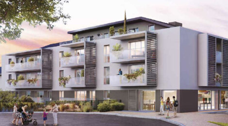 Programme immobilier neuf VILLA LEMAN - Bonne : Appartements T2–T3 avec balcons, terrasses et proximité des commerces en cœur de village (74380) - Référence : 1421