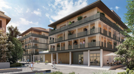 Programme immobilier neuf LES NOUVEAUX QUAIS - Bonneville aux portes de Genève (74130) - Référence : 9142